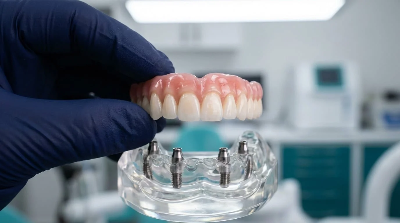 Implants dentaires All-on-4 en Tunisie