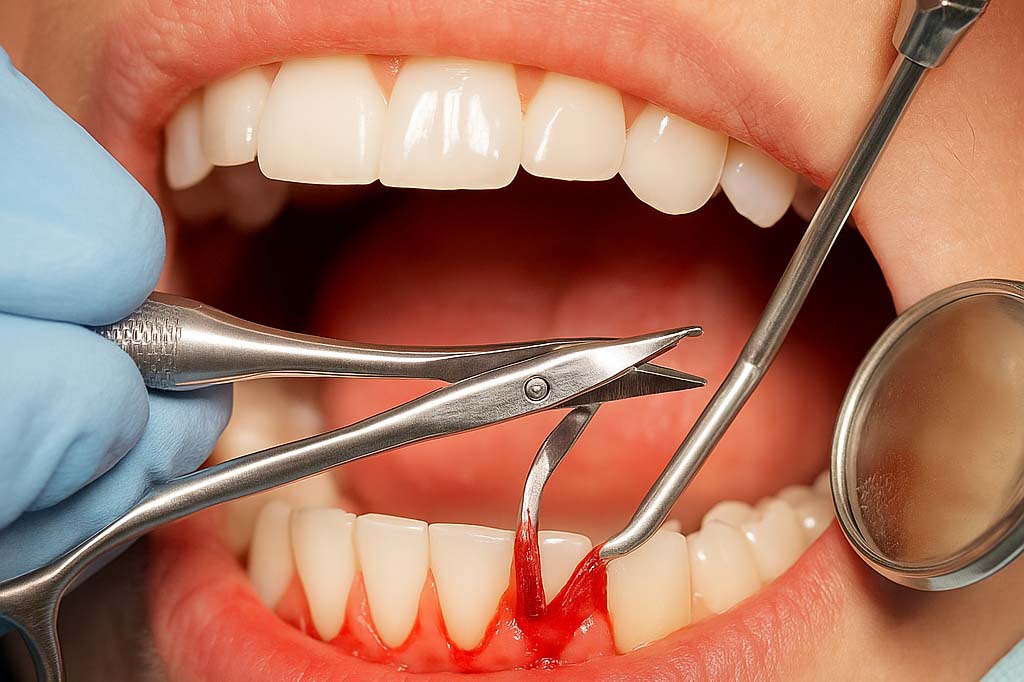 Gingivectomie Tunisie : prix chirurgie gencive
